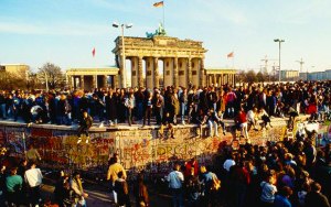 La caída del muro de Berlin