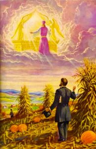 Hiram Edson tiene una visión del arca del pacto en el Santuario Celestial (Ap. 11:19).