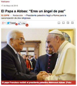 PapaAbbasAngelPaz