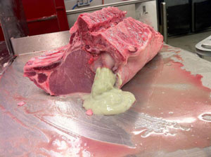Tumores en la carne.