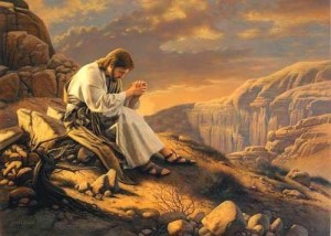 Jesús en el desierto