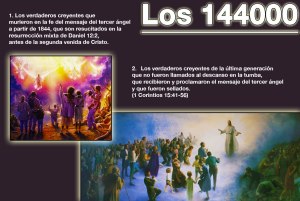 Los 144000 sellados con el sello del Dios vivo.